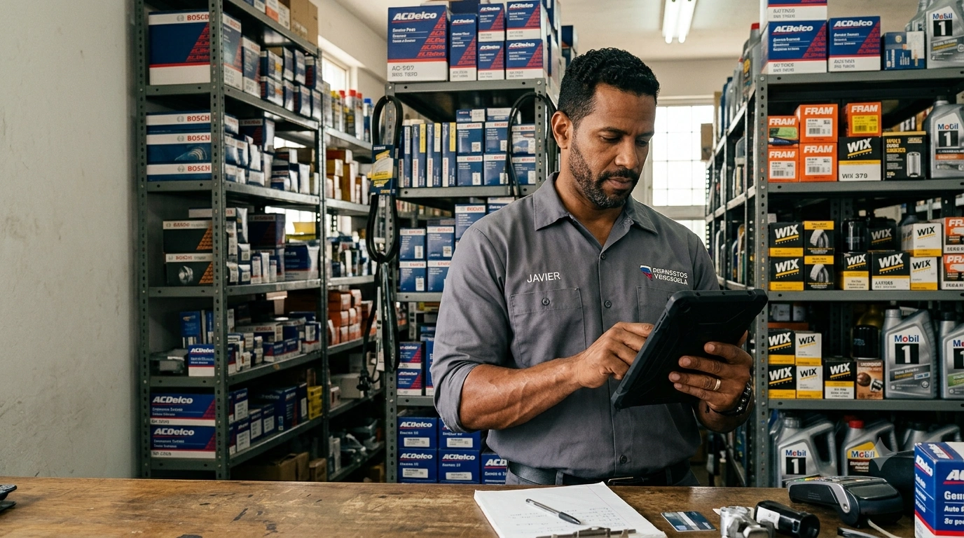 ActivoPOS para Tienda de Repuestos